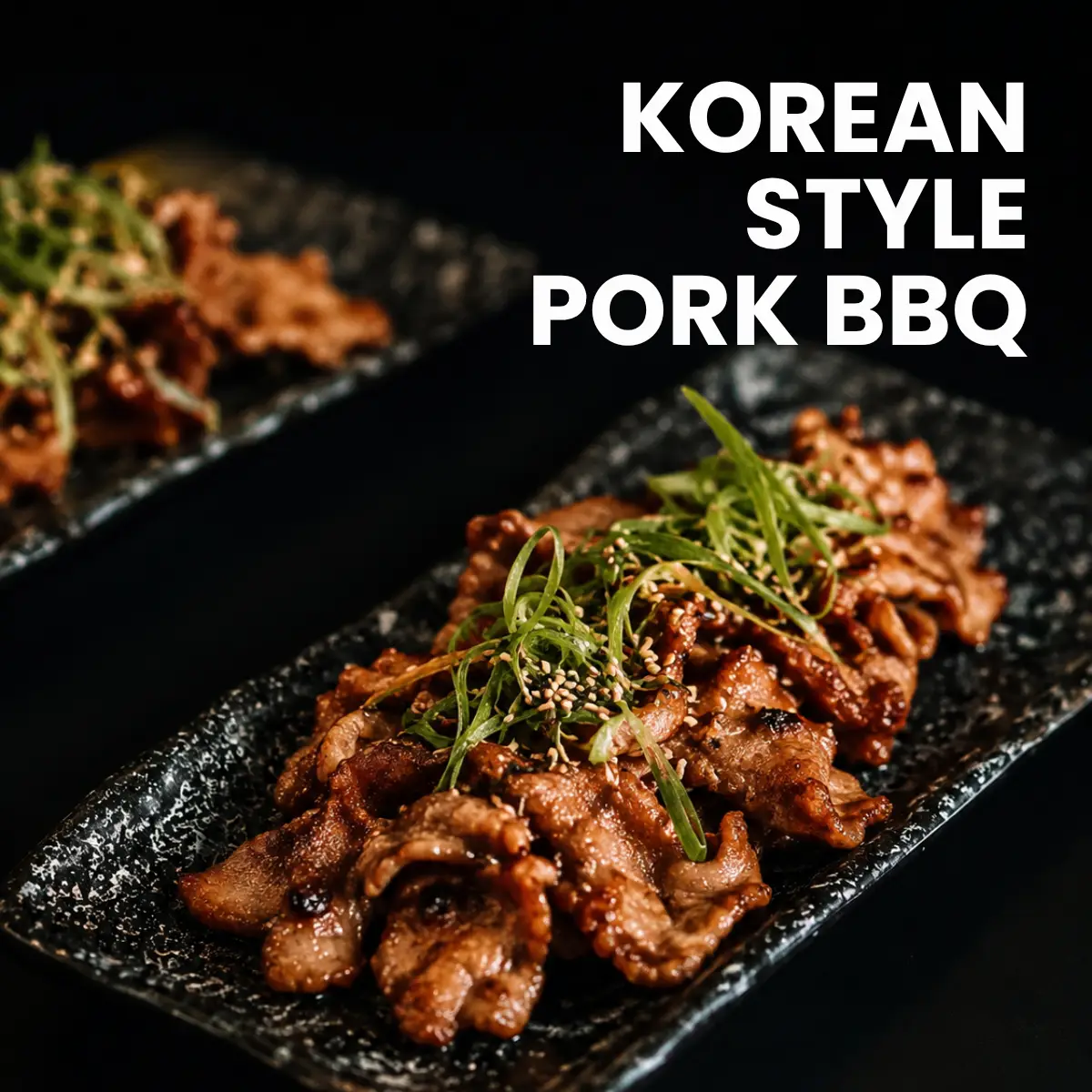 Tender pork glazed in bold gochujang flavours with a sweet, savoury kick of heat.